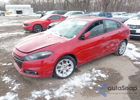 2013 Dodge Dart Rallye from USA, damaged, VIN 1C3CDFBH4DD648693